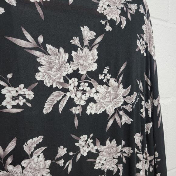 Spiritual Gangster Kimono Tie Front Cover One Size Rayon - Picture 10 of 12